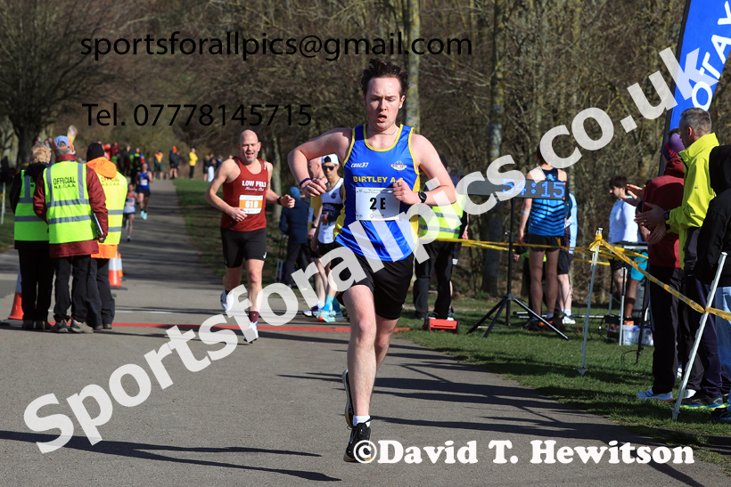 Senior Mens 2026 NECAA Royal Signals Road Relays, Hetton Lyons Country Park, Hetton le Hole. Photo: David T. Hewitson/Sports for All Pics